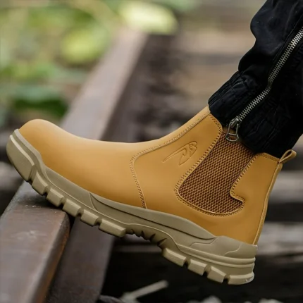 PU Sole Work Boots Export Quality