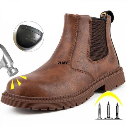 PU Sole Work Boots Export Quality