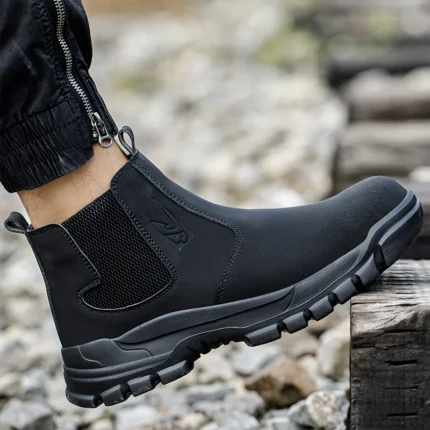 PU Sole Work Boots Export Quality