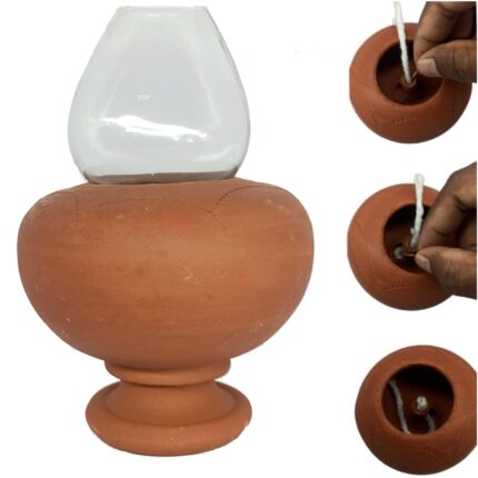 Terracotta Organic Lamp