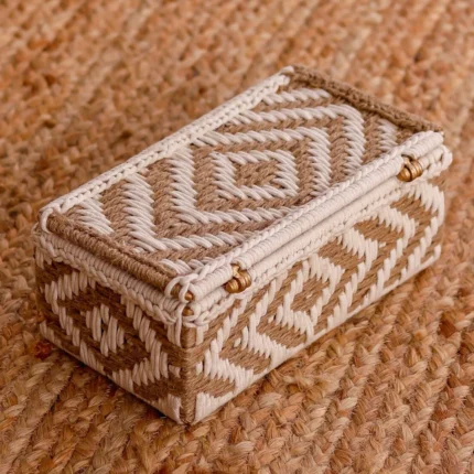 Jute Footwear Box