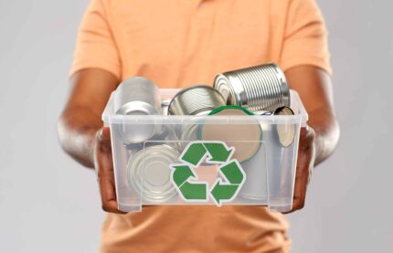Recycled Metal Eco-Friendly Unit