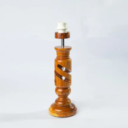 Neem Wood Construction Lamp